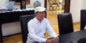 Mantan Presiden Jokowi memberikan keterangan pers di Kota Solo, Rabu (12/8/2026). Foto: Indospektrum.com