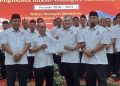 Perkumpulan Pengusaha Bakso Wonogiri Mendunia resmi mengukuhkan  kepengurusan di Pendopo Rumah Dinas Bupati Wonogiri, Jumat malam (31/7/2026). Foto: Ist.