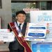 Mahasiswa UMS, Syaban Al Musyaffa Ibnu Ahmad berprestasi dalam ajang IGYS 2026 di Kuala Lumpur, Malaysia. Foto: Ist.