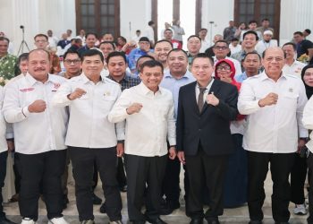 Gubernur Ahmad Luthfi menghadiri Pelantikan Pengurus Provinsi PTMSI Jawa Tengah periode 2026-2030, Sabtu, 1 Agustus 2026. Foto: Ist.
