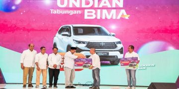 Pengundian Tabungan Bima Bank Jateng Periode II 2025 dan Periode I 2026 di Semarang, Minggu, 2 Agustus 2026. Foto: Ist.