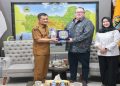 Chairman PBT, Stephen Wilmot saat audiensi dengan Gubernur Ahmad Luthfi di Kota Semarang pada Senin 3 Agustus 2026. Foto: Ist.