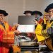 Ketua Umum Senkom Mitra Polri, Dr. K.P. H. Katno Hadi, S.E., M.M., M.H., dikukuhkan sebagai Guru Besar oleh ASEAN University International, Malaysia. Foto: Ist.