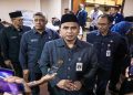 Wakil Gubernur Taj Yasin Maimoen memberikan keterangan pers usai Rapat Paripurna DPRD Jawa Tengah di Gedung Berlian, Semarang, Rabu, 5 Agustus 2026. Foto: Ist.
