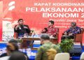 Wakil Gubernur Jawa Tengah, Taj Yasin saat Rapat Koordinasi Daerah Pelaksanaan Sensus Ekonomi 2026, Kamis, 6 Agustus 2026. Foto: Ist.