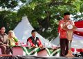Gubernur Jawa Tengah Ahmad Luthfi menghadiri pembukaan Muktamar XVI Tapak Suci Putera Muhammadiyah, Sabtu, 8 Agustus 2026. Foto: Ist.