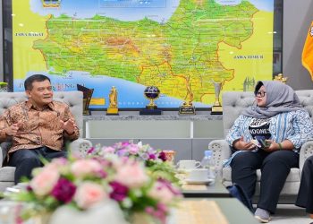 Gubernur Jawa Tengah, Ahmad Luthfi menerima audiensi pengurus WCD Jawa Tengah di kantornya, Selasa (11/8/2026). Foto: Ist.