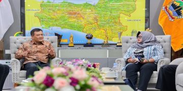 Gubernur Jawa Tengah, Ahmad Luthfi menerima audiensi pengurus WCD Jawa Tengah di kantornya, Selasa (11/8/2026). Foto: Ist.