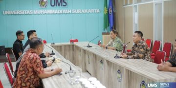 UMS menerima kunjungan Politeknik Caltex Riau, Kamis (13/8/2026). Foto: Ist.