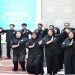 Penampilan PSM Voca Al Kindi dalam pelepasan delegasi UMS. Foto: Ist.