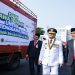 Gubernur Jawa Tengah Ahmad Luthfi melepas keberangkatan personel gabungan dan ribuan paket bantuan bagi masyarakat terdampak gempa bumi di Provinsi NTT, Senin, 17 Agustus 2026. Foto: Ist.
