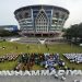 UMS menggelar upacara HUT ke-81 RI, Senin (17/8/2026). Foto: Ist.