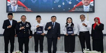 Gubernur Ahmad Luthfi menghadiri Pemberian Remisi Umum bagi Narapidana dan Pengurangan Masa Pidana Umum bagi Anak Binaan di Aula Lembaga Pemasyarakatan Kelas I Semarang, Senin, 17 Agustus 2026. Foto: Ist.