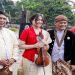 Cicit keponakan WR Soepratman, Antea Putri Turki mengisi acara dalam upacara peringatan Hari Jadi ke-81 Provinsi Jawa Tengah di Alun-alun Kidul Kabupaten Boyolali, Rabu, 19 Agustus 2026. Foto: Ist.