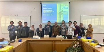 FHIP UMS menerima kunjungan Program Studi Hukum Fakultas Ekonomi dan Sosial UNJAYA. Foto: Ist.