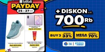 Blibli Pay Day pada 25-27 Agustus 2026. Foto: Ist.