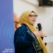 Plt Asisten Adminitrasi Umum Sekda Kabupaten Balangan, Bali, Hj. Ernawati, S.STP., M.M menjadi narasumber pada Kuliah Umum, "Pengembangan Talenta, Inovasi dan Enterpreneurship, di Kampus BIM University, Jumat (21/8/2026). Foto: Ist.