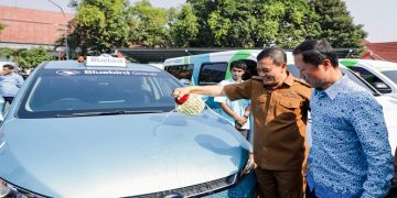 Gubernur Ahmad Luthfi melakukan Grand Launching Transformasi Perhubungan Jawa Tengah 2026 di Kantor Dinas Perhubungan Provinsi Jawa Tengah, Senin, 24 Agustus 2026. Foto: Ist.