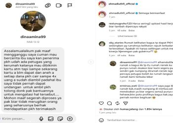 Tangkapan layar Instagram pribadi Gubernur Ahmad Luthfi. Foto: Ist.