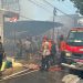 Lokasi kebakaran di Kampung Tunggulsari, Kelurahan Pajang, Kecamatan Laweyan, Kota Solo, Selasa (25/8/2026). Foto: Ist.