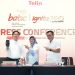 (kiri ke kanan) Chief Executive Officer Telin Abdul Rahman Ansyori, Direktur Utama Telkom Dian Siswarini dan Direktur Wholesale & International Service Telkom Budi Satria Dharma Purba saat konferensi pers BATIC 2026 di Nusa Dua, Bali, Selasa (25/8/2026). Foto: Ist.