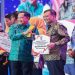 Gubernur Jawa Tengah, Ahmad Luthfi menerima penghargaan saat acara Malam Apresiasi Pemerintah Daerah Berprestasi regional Jawa-Bali batch II-2026 di Bali Nusa Dua Convention Center Bali, Jumat malam, 28 Agustus 2026. Foto: Ist.