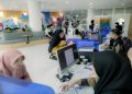 Calon mahasiswa baru melakukan registrasi di kantor PMB UMS. Foto: Ist.