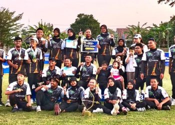 Tiga mahasiswa UMS menyumbangkan empat medali emas pada ajang Sirkuit VI Panahan Jawa Tengah. Foto: Ist.