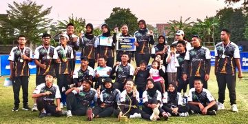 Tiga mahasiswa UMS menyumbangkan empat medali emas pada ajang Sirkuit VI Panahan Jawa Tengah. Foto: Ist.