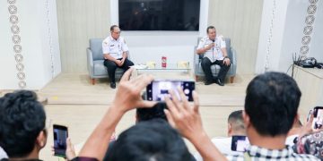 Kepala Bidang Energi Baru Terbarukan (EBT) Dinas ESDM Jateng, Dwi Suryono saat konferensi pers di Rumah Rakyat, Kantor Gubernur Jawa Tengah, Kota Semarang, Rabu (26/8/2026). Foto : Ist.