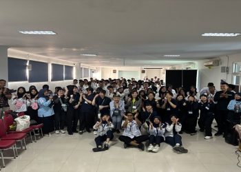 Politeknik AKBARA Surakarta melakukan kegiatan Tukar Budaya Antarkampus bersama Japanese Red Cross Toyota College of Nursing (JRCTCN), Jepang. Foto: Ist.