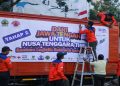 Pemprov Jateng kembali memberangkatkan bantuan tahap kedua untuk korban bencana di Nusa Tenggara Timur (NTT), Selasa, 1 September 2026. Foto: Ist.