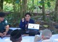 Tim PPK Ormawa HMP PTI FKIP UMS memberikan pelatihan pascapanen Kopi bagi para petani kopi Desa Seboto, Boyolali. Foto: Ist.