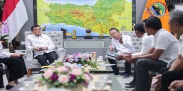 Gubernur Jawa Tengah, Ahmad Luthfi menerima audiensi pengawas dan pengurus KBJS di Semarang pada Rabu, 2 September 2026. Foto: Ist.
