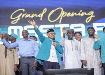 Para mahasiswa asing saat grand opening Masta PMB UMS 2026. Foto: Ist.