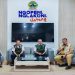 Kepala Stasiun Meteorologi Kelas II Jenderal Ahmad Yani Semarang, Yoga Sambodo memberikan keterangan pers di Rumah Rakyat Kantor Gubernur Jawa Tengah, Senin (7/9/2026). Foto: Ist.