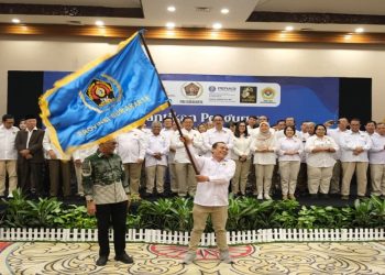 Pelantikan Pengurus PWI Surakarta Masa Bakti 2026–2031 dilantik, Sabtu (12/9/2026). Foto: Ist.