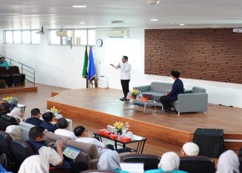 FK UMS menggelar kuliah umum di Ruang Utsman bin Affan, Kampus IV UMS, Rabu (16/9/2026). Foto: Ist.