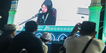 Ribuan penonton menyaksikan malam final MTQ Tingkat Nasional ke-31 Cabang Seni Baca Al-Qur'an Golongan Dewasa digelar di Lapangan Simpang Lima Kota Semarang, Jumat, 18 September 2026. Foto: Ist.