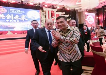 Gubernur Jawa Tengah Ahmad Luthfi menghadiri Gala Dinner Festival Pertengahan Musim Gugur di Kota Semarang, Sabtu, 19 September 2026. Foto: Ist.