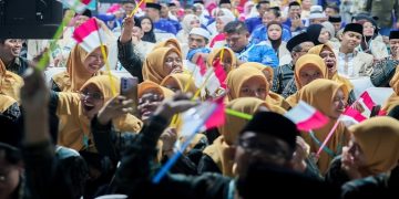 Suasana penutupan gelaran MTQ Nasional XXXI Tahun 2026 di Jawa Tengah di Lapangan Pancasila Simpang Lima, Kota Semarang, Sabtu, 19 September 2026. Foto: Ist.