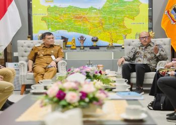 Gubernur Jateng Ahmad Luthfi menerima audiensi dengan delegasi Sekretariat Wakil Presiden, Senin, 21 September 2026. Foto: Ist.