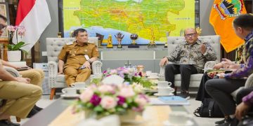 Gubernur Jateng Ahmad Luthfi menerima audiensi dengan delegasi Sekretariat Wakil Presiden, Senin, 21 September 2026. Foto: Ist.