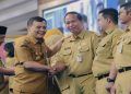 Gubernur Ahmad Luthfi melantik dan mengambil sumpah/janji 22 pejabat pimpinan tinggi pratama, administrator, pengawas, dan fungsional di lingkungan Pemprov Jateng, Senin, 21 September 2026. Foto: Ist.