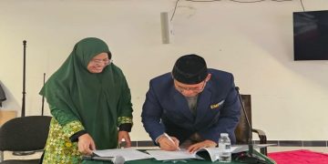 UMS melakukan MoU dengan PCIM Britania Raya dan Irlandia. Foto: Ist.
