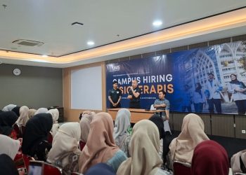 Prodi Profesi Fisioterapis FIK UMS menyelenggarakan Campus Hiring di Gedung Edutorium K.H. Ahmad Dahlan UMS, Sabtu (26/9/2026). Foto: Ist.