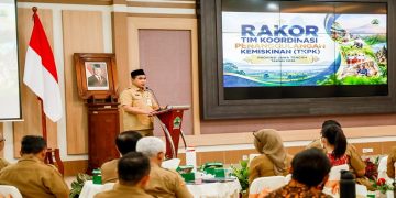 Wakil Gubernur Jawa Tengah, Taj Yasin Maemoen saat Rapat Koordinasi TKPK, Selasa, 29 September 2026. Foto: Ist.