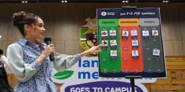 Cinta Laura Kiehl sebagai Changemaker Partner LMM 2026. Foto: Ist.