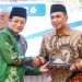 Penandatanganan nota kesepakatan antara pemerintah pusat, Pemprov Jawa Tengah, dan Pemprov DIY di Auditorium HM Rasjidi, Kementerian Agama RI, Jakarta, Kamis (17/9/2026) terkait pemanfaatan candi sebagai ruang ibadah. Foto : Ist.