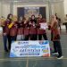 Tim basket putri FKIP Juara 1 kegiatan olahraga dalam rangka Hari Jadi UMS. Foto : Ist.
